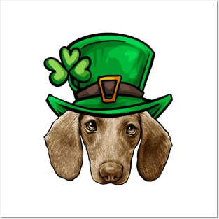 St Patricks Day Dachshund Posters and Art